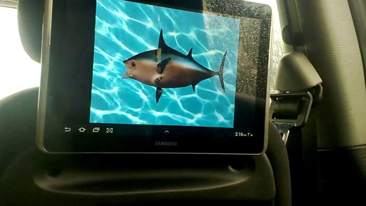 HOMEMADE CHEAPEST TABLET / IPAD MOUNT EVER..05 PT CRUISER