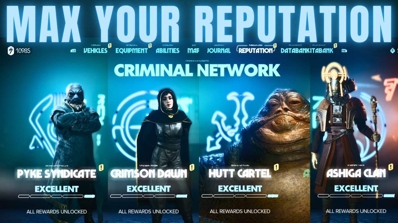 T-09 Best Way To Raise Reputation Quick Tutorial & The Broker Quest Guide: Star Wars Outlaws