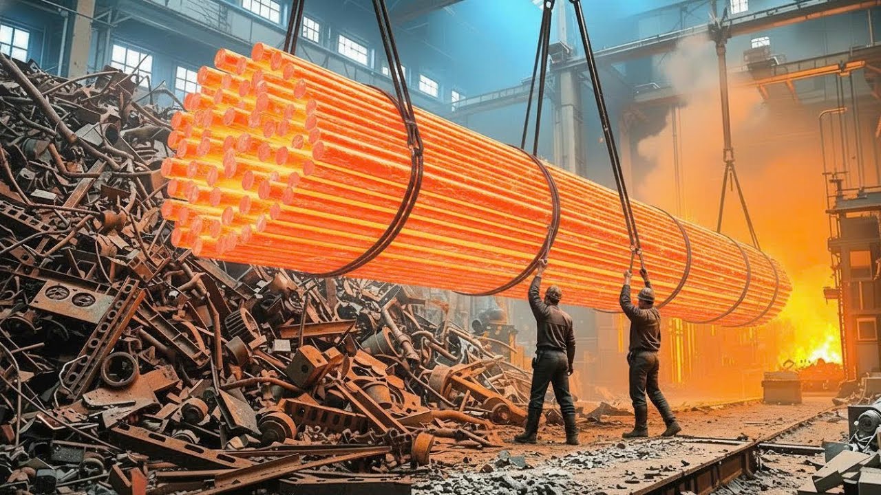 Inside a Modern Steel Plant &ndash; How Steel Is Made in an Astonishing Way (Full Process)