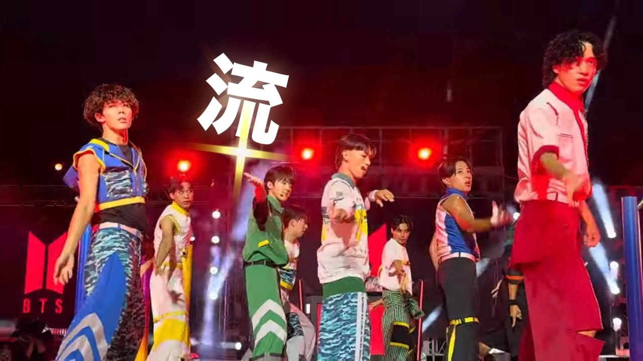 【4K🎵👍】〈最前ど真ん中💫光り輝く💫USJダンサー〉USJ NOLIMIT！サマーダンスナイトwith HYBE JAPAN 2025年8月13日（水）19時10分