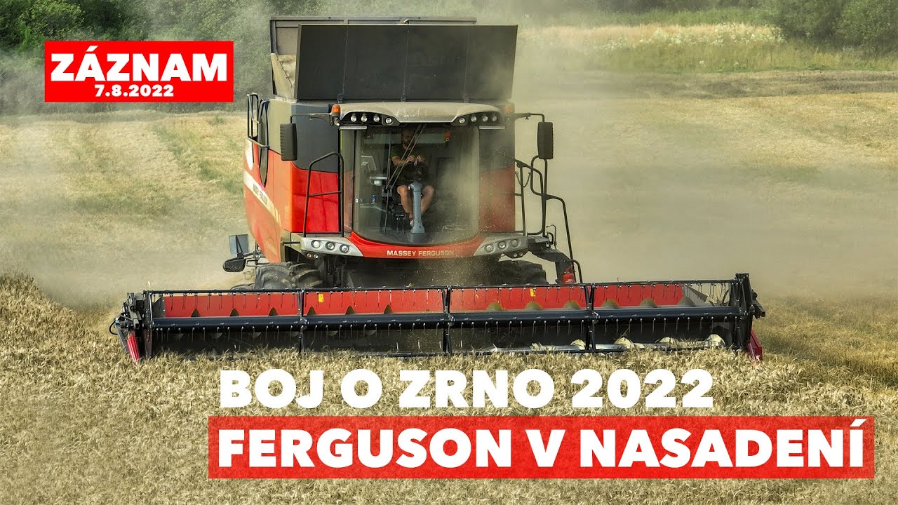 BOJ O ZRNO 2022 NAŽIVO #13 [ Ferguson v NASDADENÍ = Massey Ferguson CENTORA ]