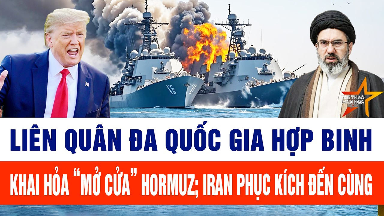 Liên quân đa quốc gia hợp binh đáp trả 