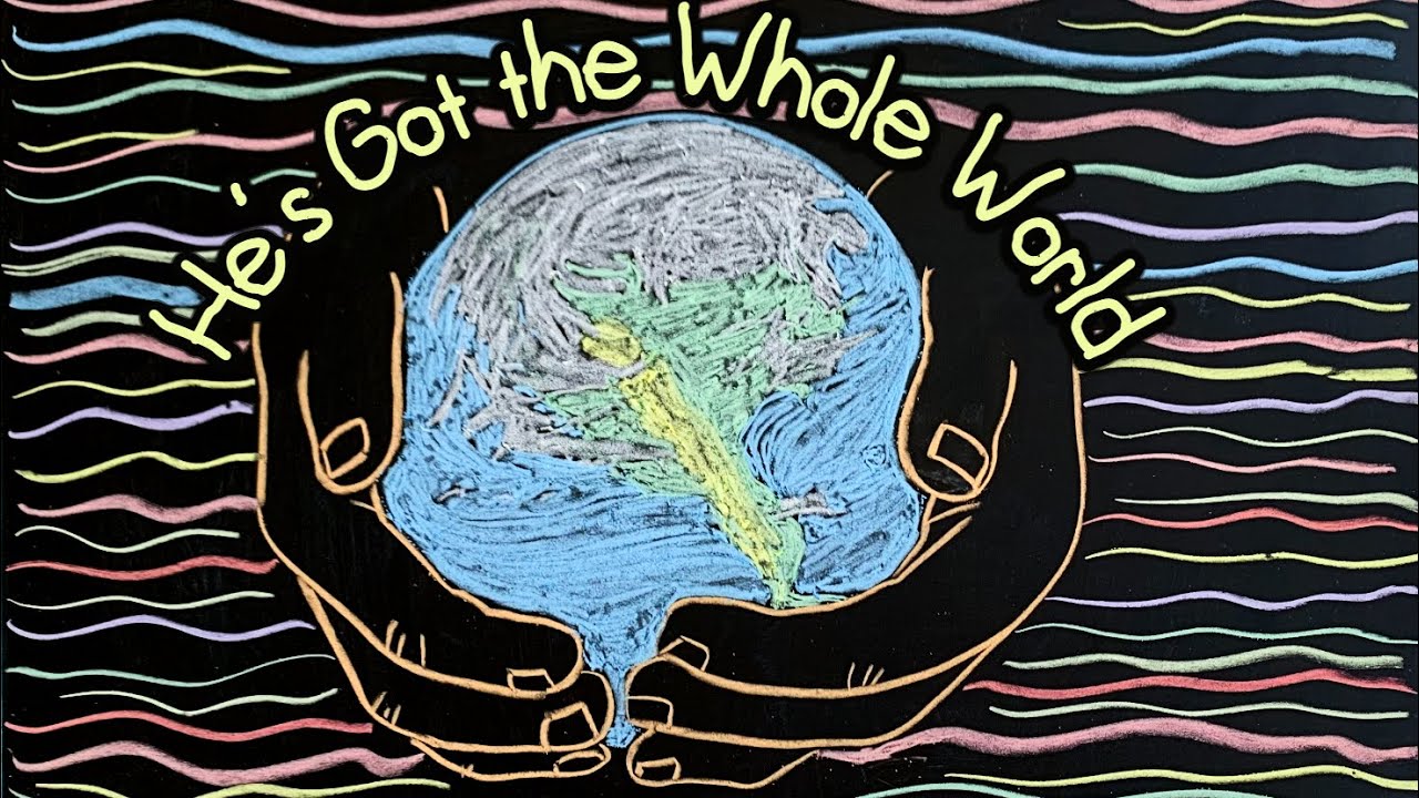 He's Got the Whole World ♫ 4 HOURS of Chalk Art + Lullabies