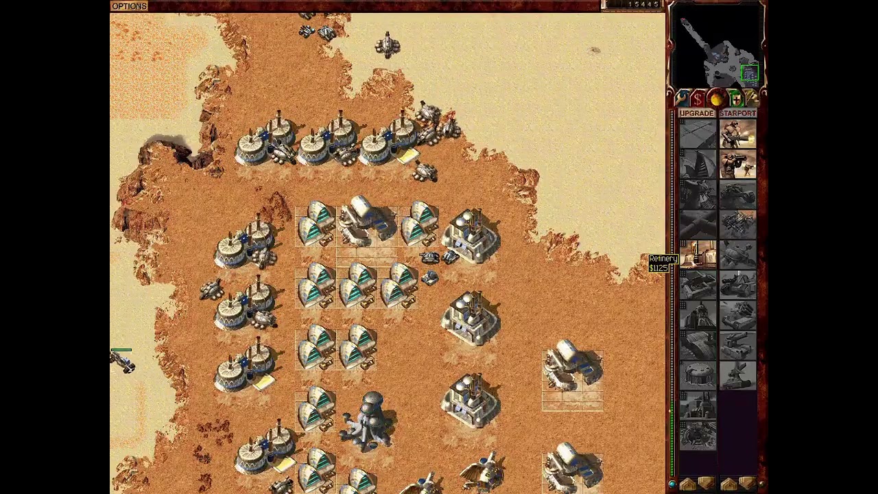 Dune 2000- RedAce (A) Vs Medium AI (H) Practice
