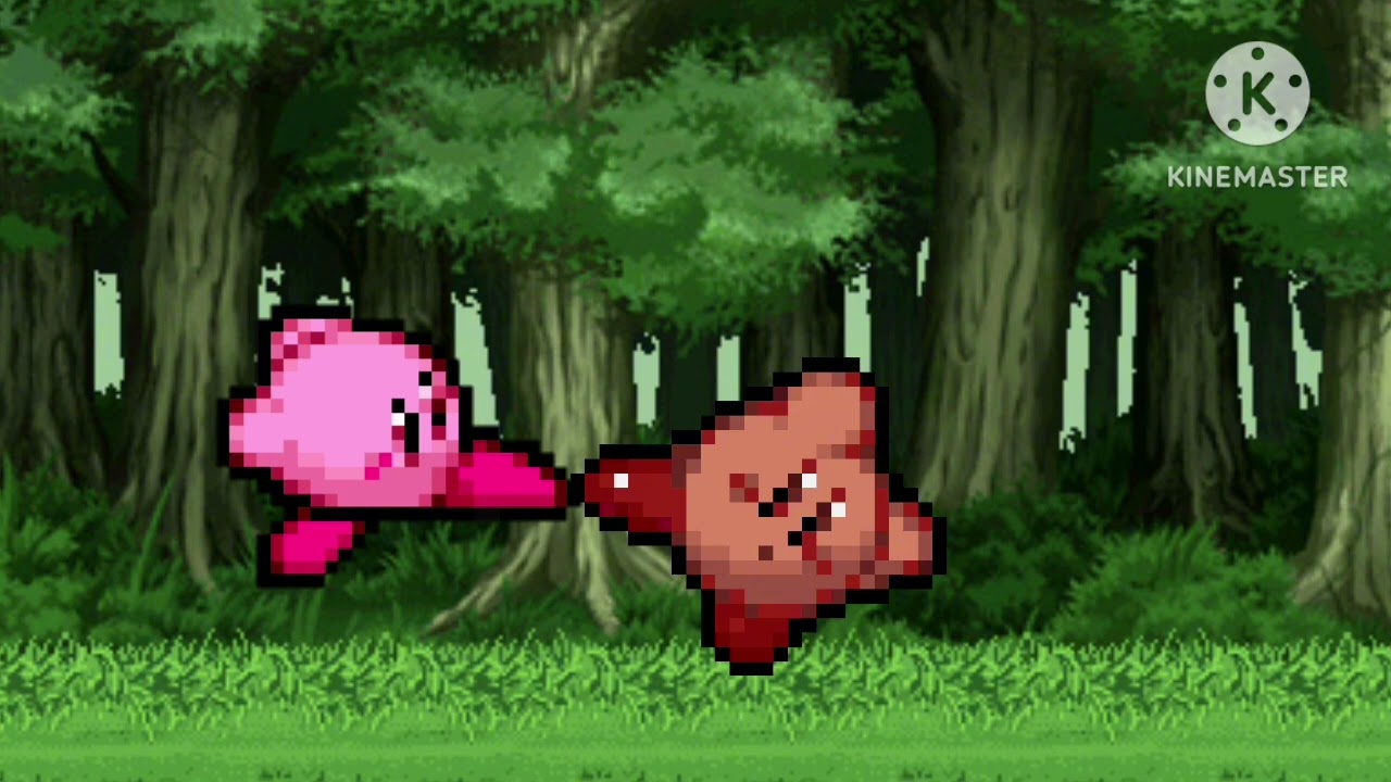 Kirby vs poyo (Sprites animation)