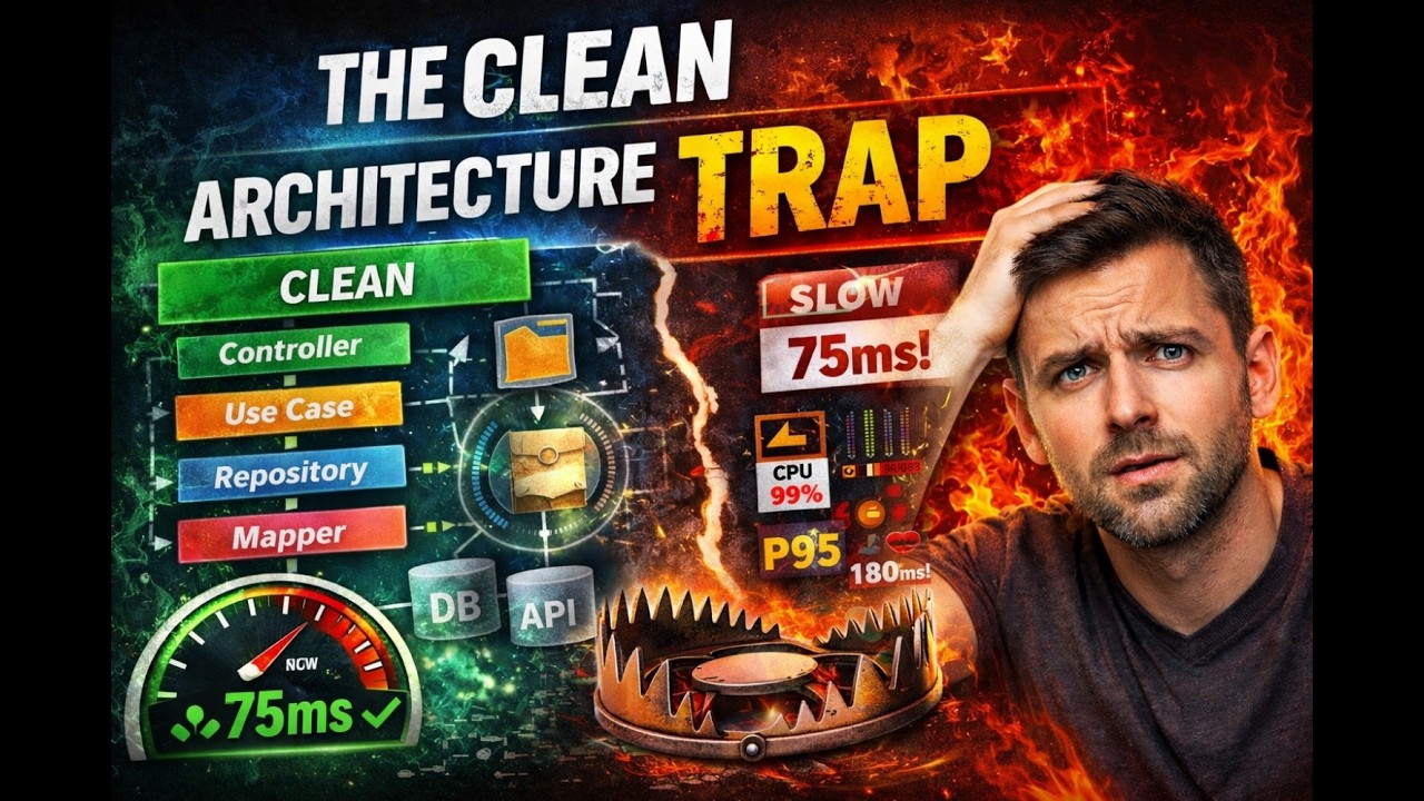Why Clean Architecture Slows Down Your Backend. The Dark Side of Layered Architecture