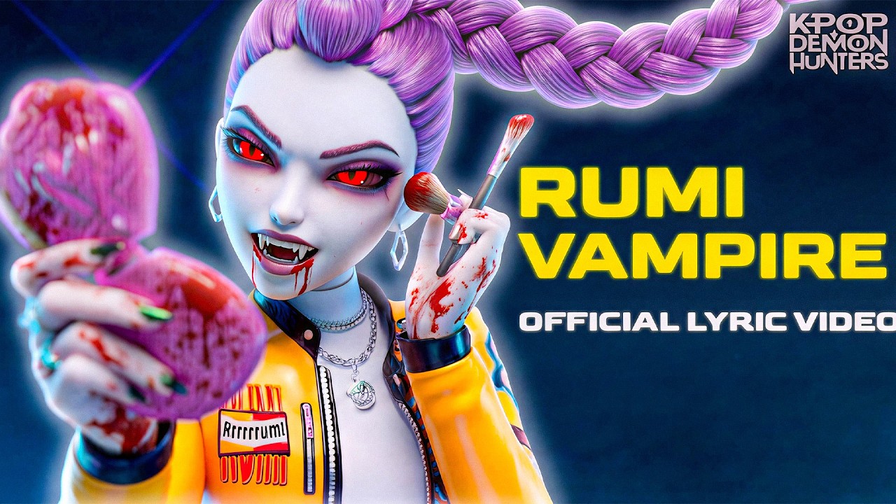 Rumi Become: VAMPIRE HYBRID | VS DRACULA HAN | RED RAIN BATTLE (Official Lyric Video)