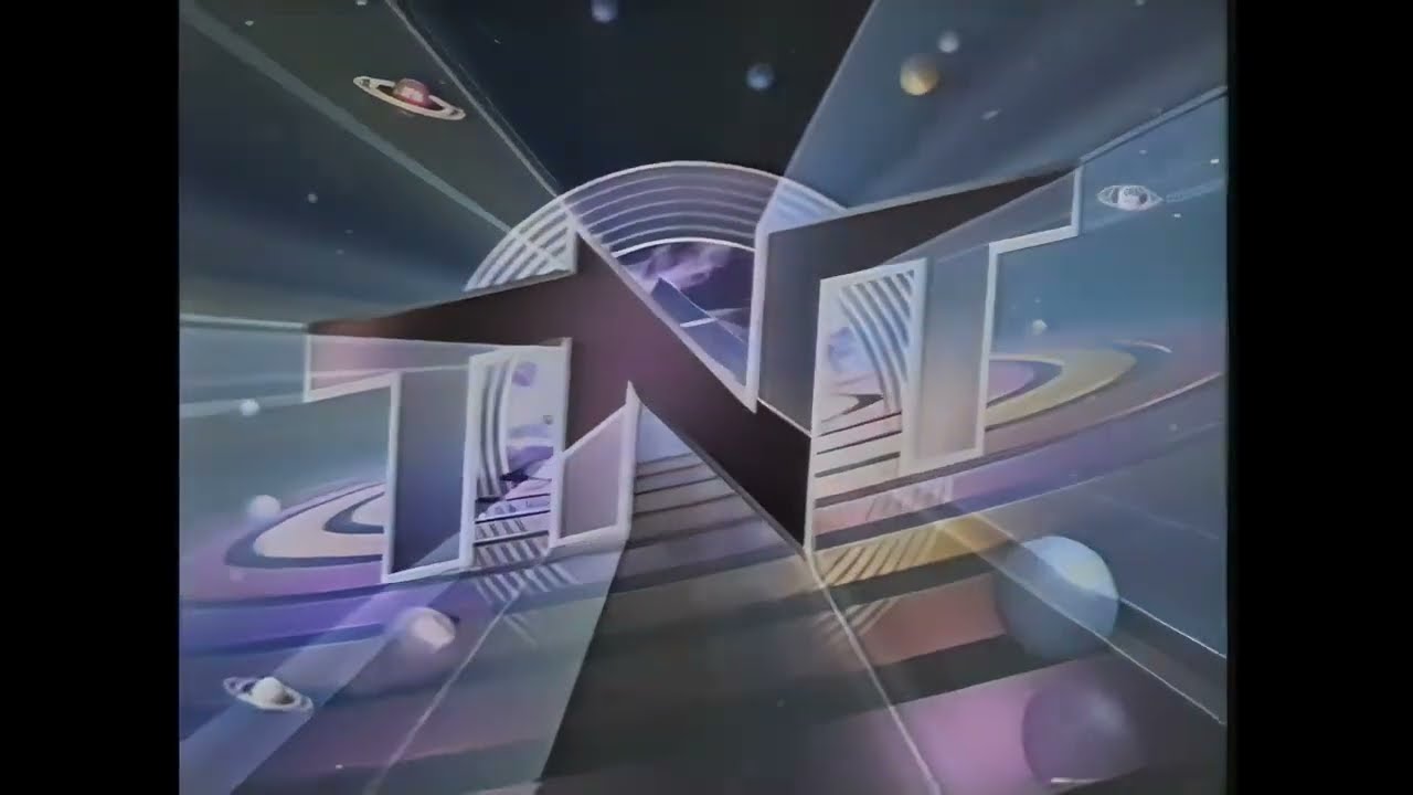 Turner Network Television (TNT) ID from 1988 - Upscaled to 4K with A.I.