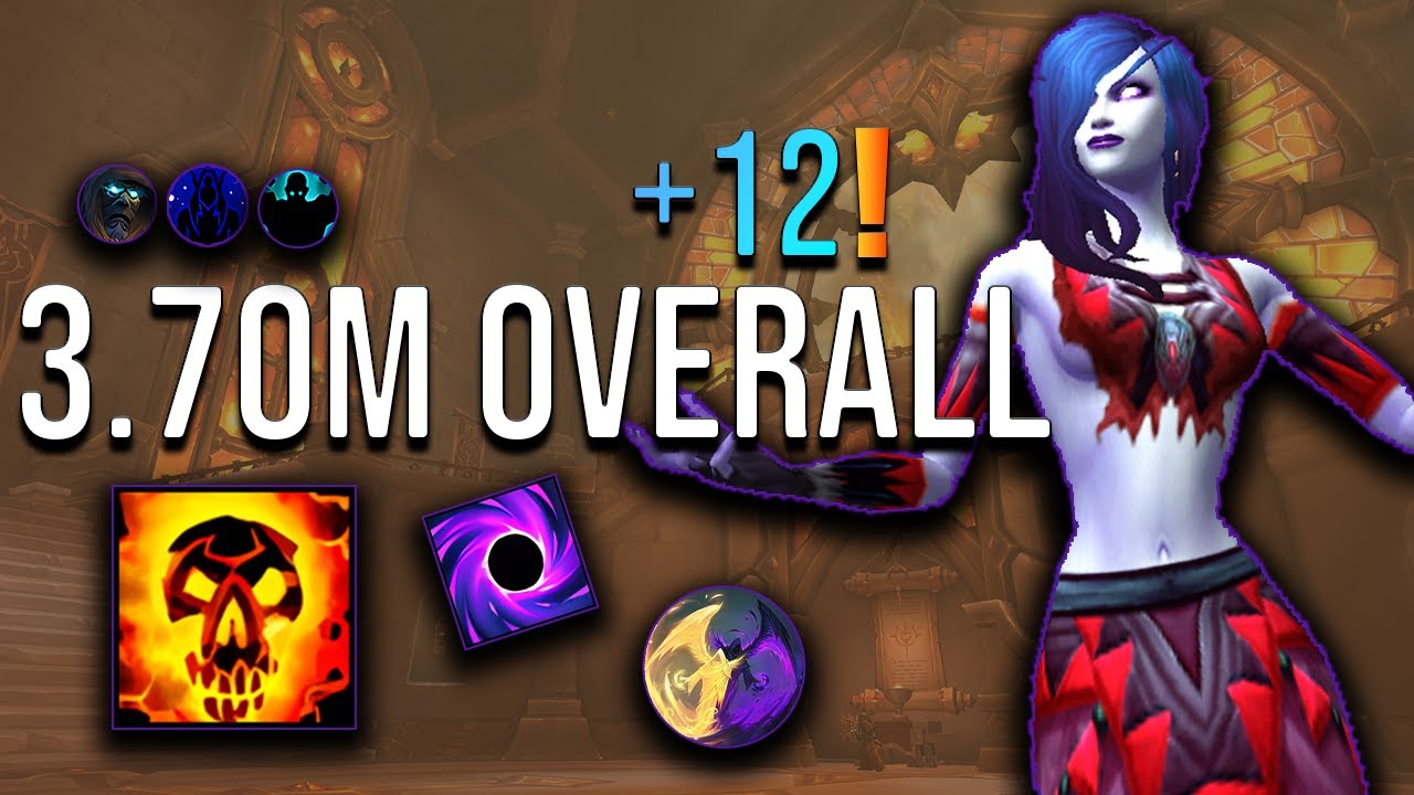 +12 Priory of the Sacred Flame Shadow Priest 3.70M Overall M+ POV | 11.1 (S2 TWW)