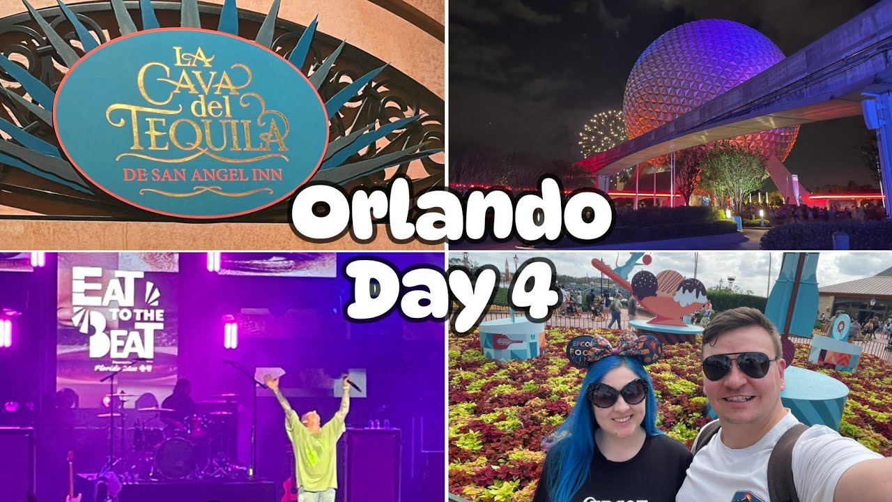 Orlando Day 4 | Epcot | Food & Wine Festival | La Cava  del Tequila 2024