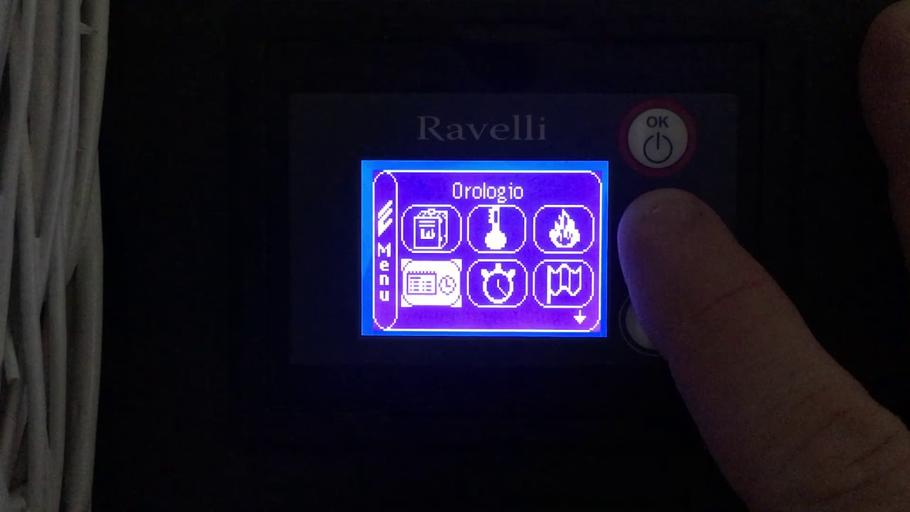 Ravelli RC70 2014 reset messaggio service