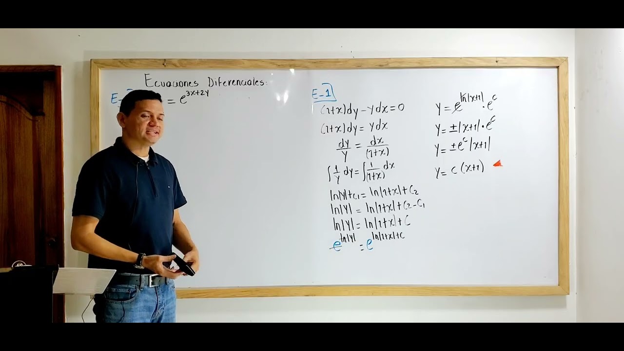 Ecuaciones Diferenciales_Variables Separables