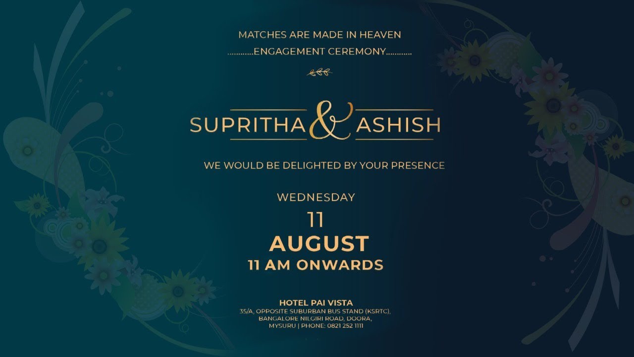 SUPRITHA & ASHISH