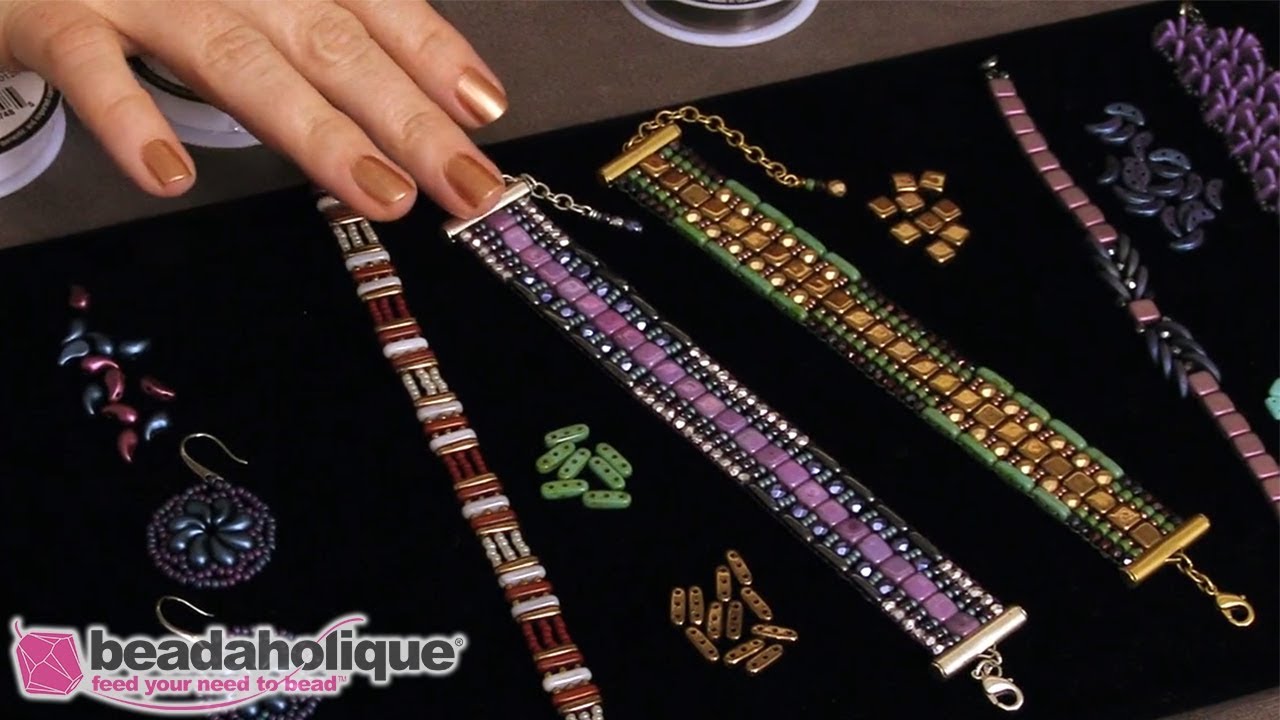 Beadaholique Live Class: Designing with 2-Hole Beads