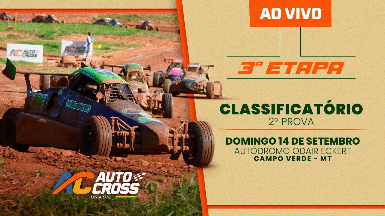 Autocross Brasil 2025 - 3ª Etapa - Classificatório (Prova 2) - Domingo 14/09