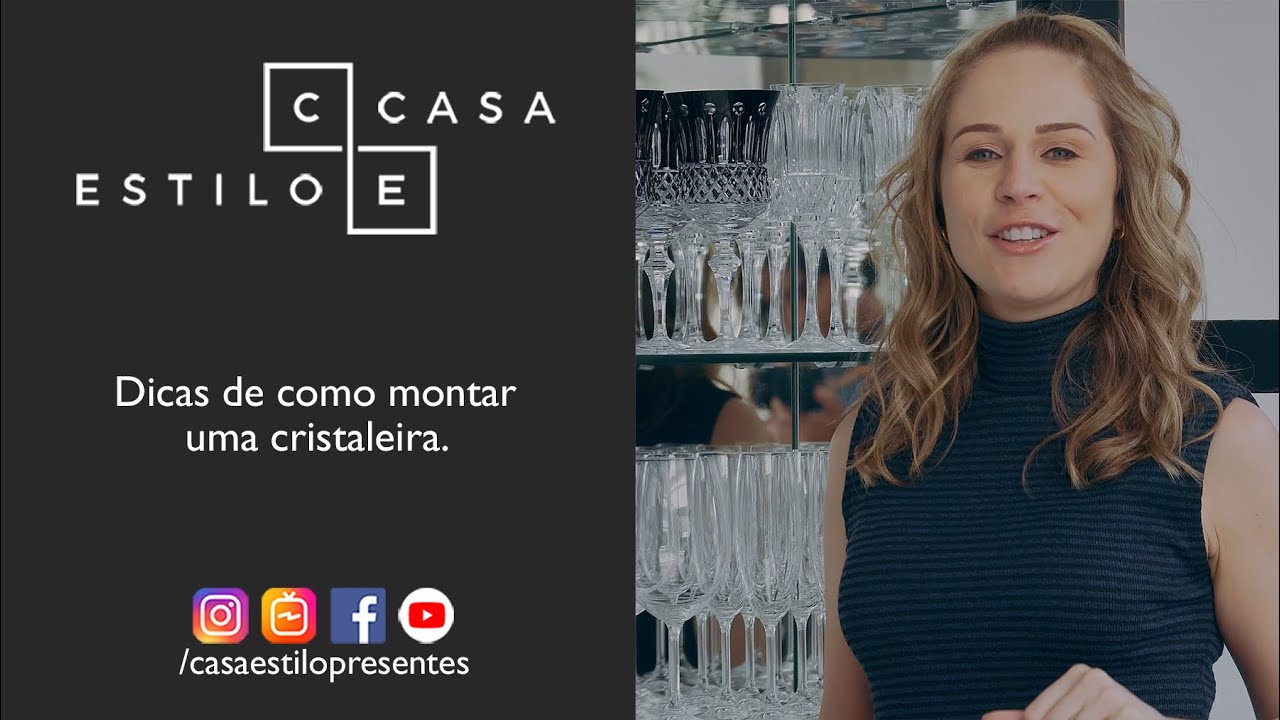 Como montar sua cristaleira de maneira bem rápida e prática para você sempre usar todas as peças