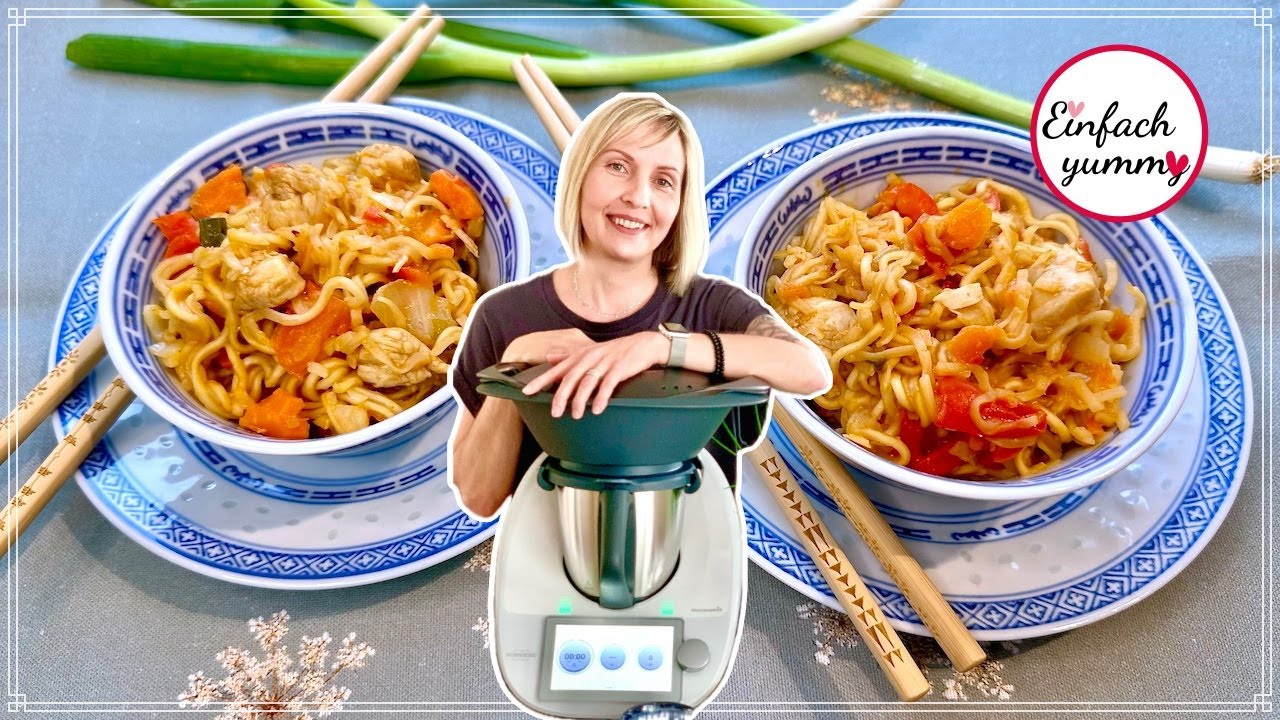 Chinesische Nudeln 🥢 aus dem Thermomix® TM5/TM6