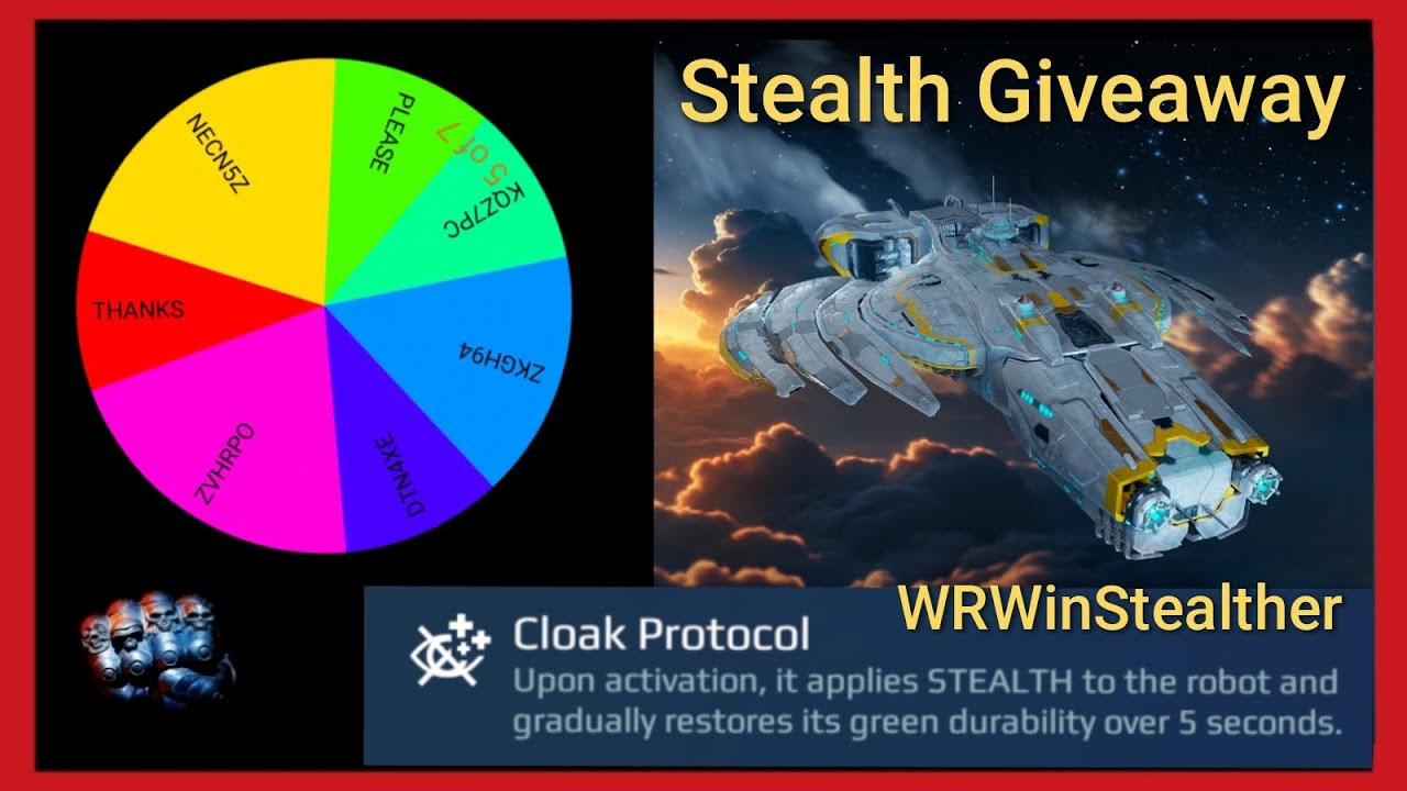 War Robots 🎁 Giveaway Mothership Stealther, Gameplay