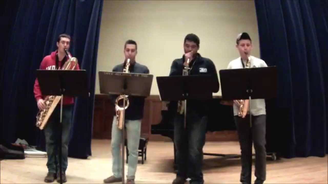 Let it Snow for Saxophone Quartet