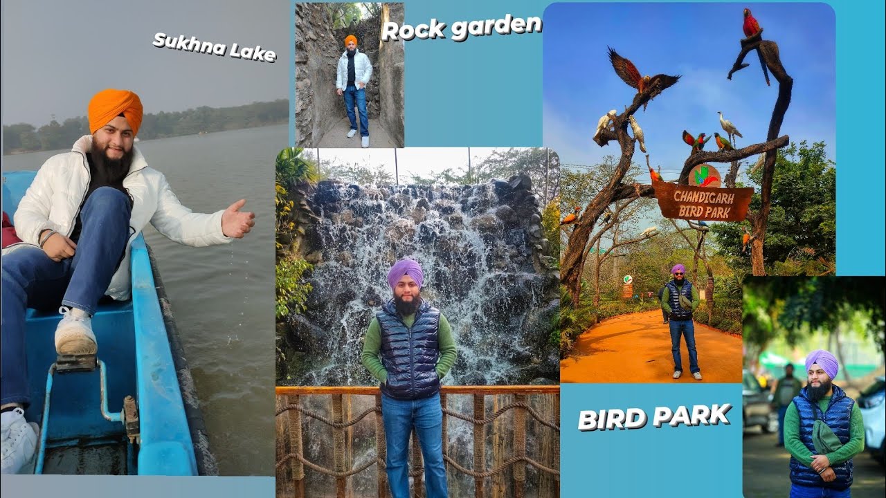 ROCK GARDEN | Bird Park Chandigarh | Sukhna Lake | TOUR #vlog29 #chandigarh #birdpark #rockgarden