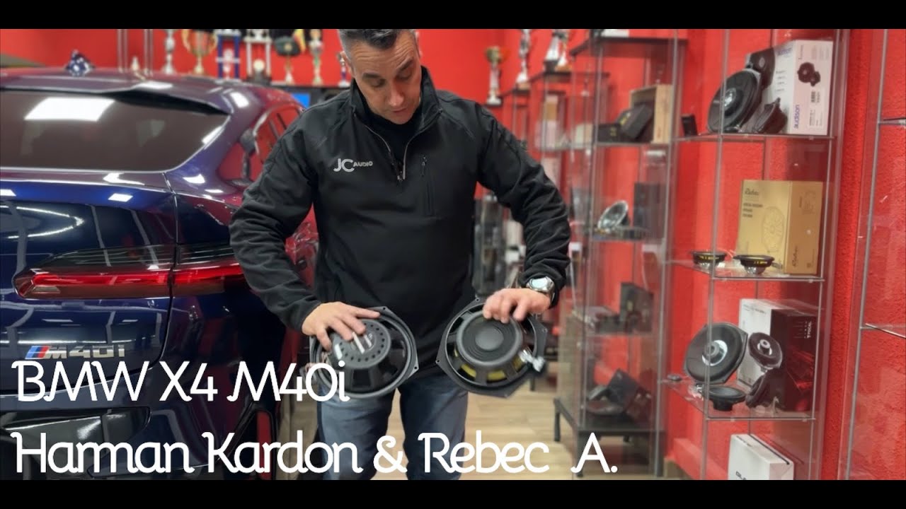 BMW X4 M40i  Harman Kardon & Rebec Audio
