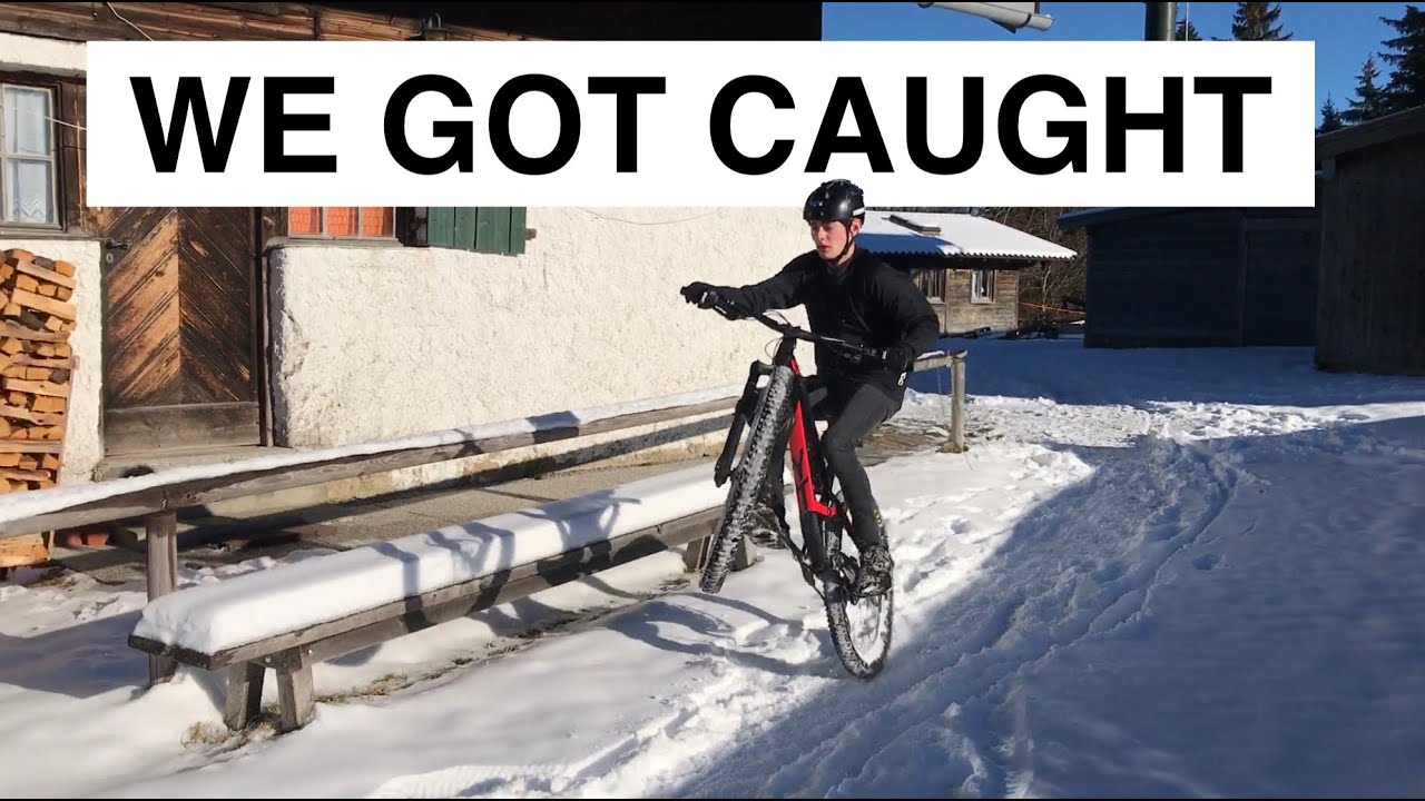 &ldquo;WE GOT CAUGHT&ldquo; Mountainbiken Neureuth Trail