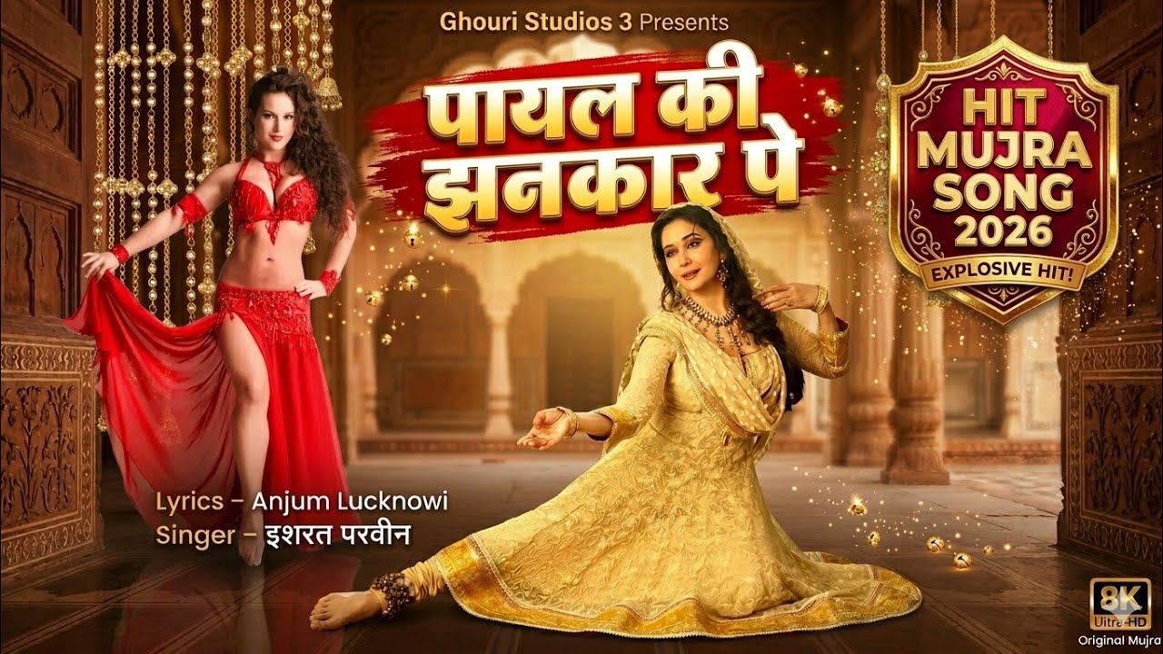 Mujra Song 2026 | पायल की झनकार पे नाचेगा ज़माना | anjum Lucknowi #Mujra #ameerullahghouri 