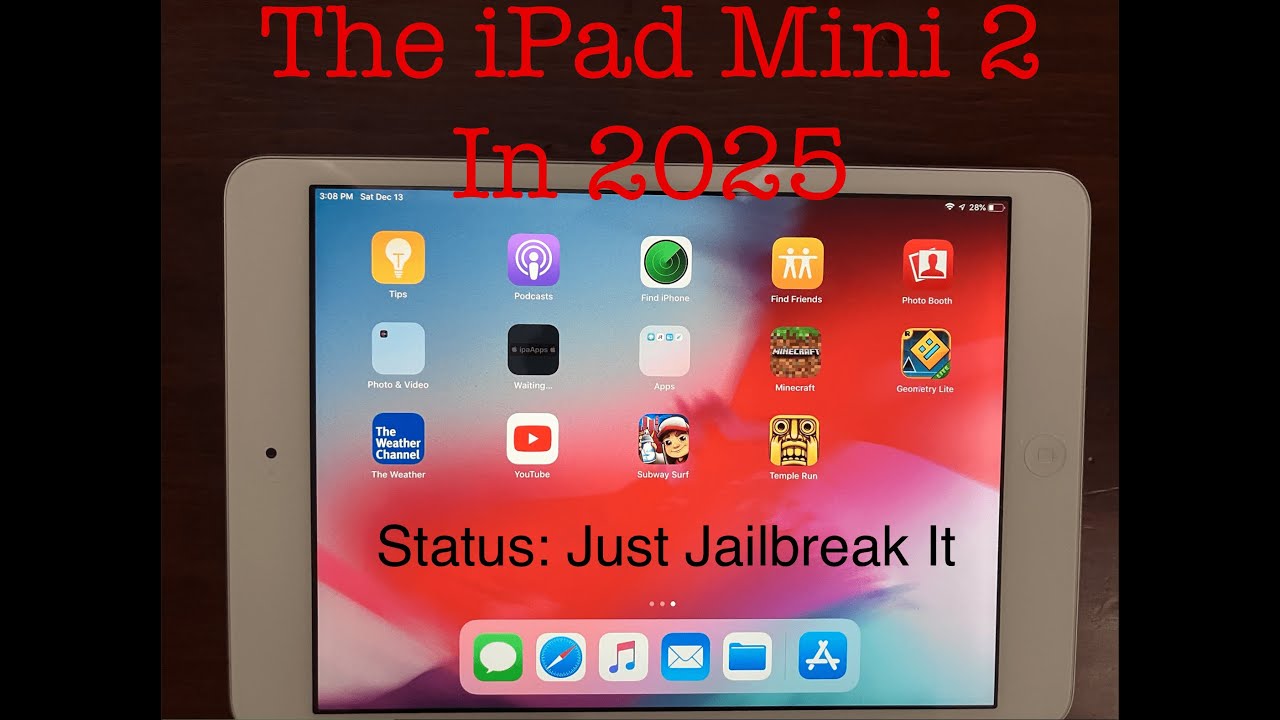 I used an iPad Mini 2 in 2025