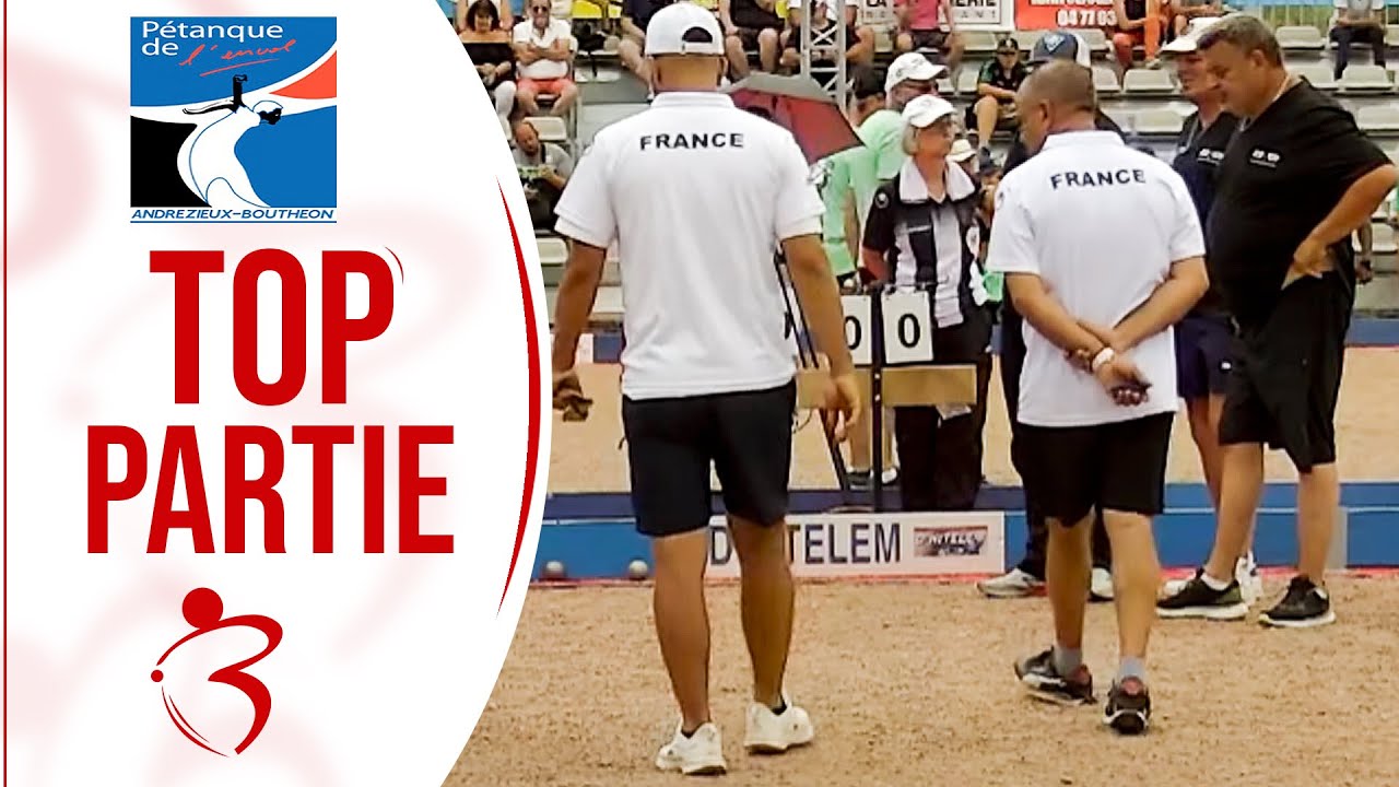 👍 Top partie QUINTAIS vs LACROIX (Eq FRANCE) : Supranational à pétanque d'Andrézieux-Bouthéon 2022