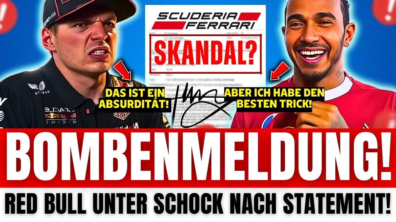 Verstappen LÄSST BOMBE PLATZEN bei Red Bull | Ferrari nutzt VERBOTENEN TRICK mit Hamilton | Mercedes