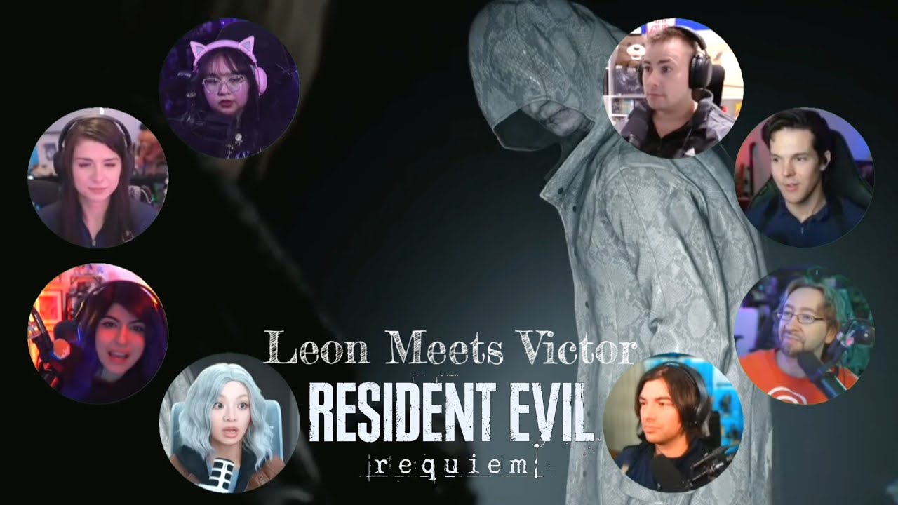 Leon saves Grace & meets Victor Gideon | Resident Evil 9 Requiem | Reaction Mashup