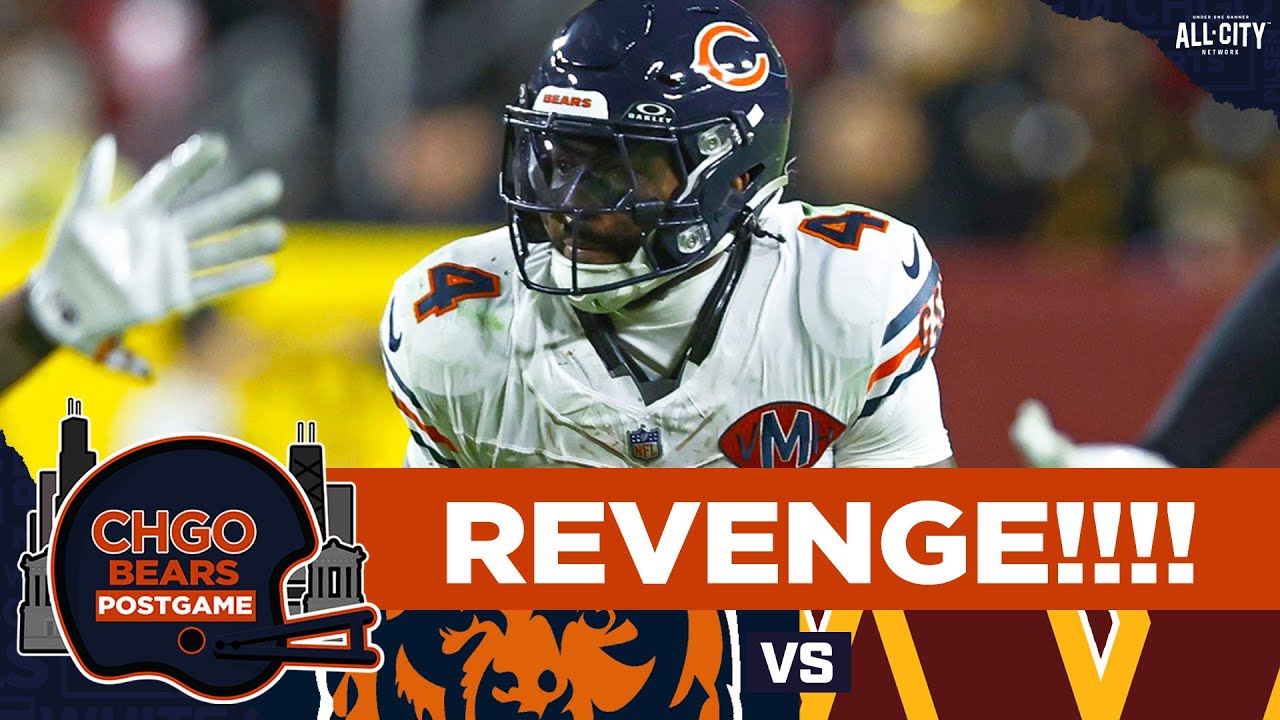BEARS POSTGAME: D’Andre Swift, Jake Moody DRIVE Chicago Bears to Last-Second WIN! | CHGO Bears
