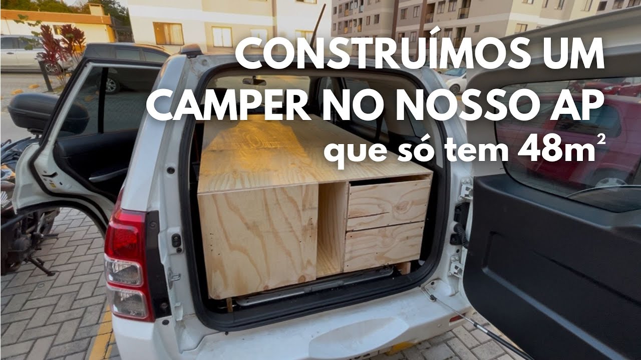 Construímos um CAMPER em um apartamento de 48m²