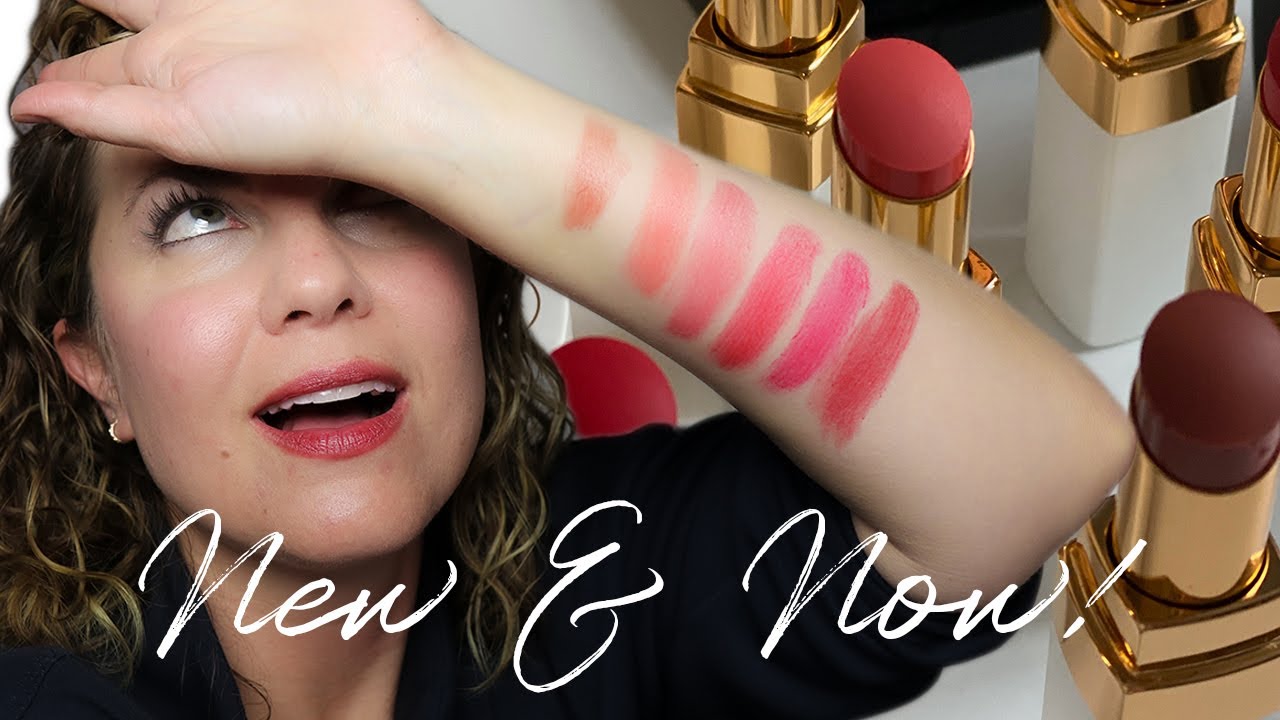 Chanel Rouge Coco Baume Lip Balms | Arm and Lip Swatches | 914, 916, 918, 920, 922, 924