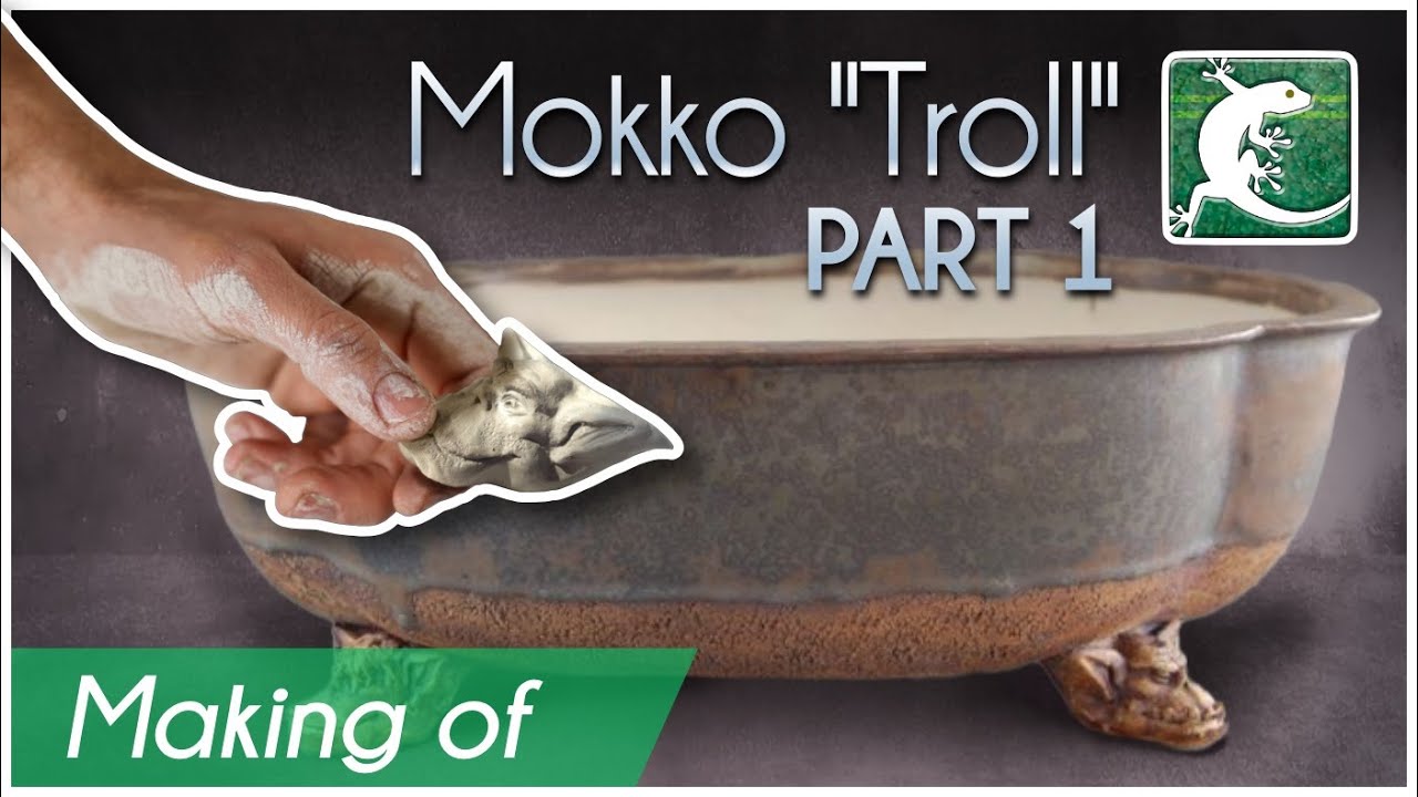 Making of a large mokko pot - Step1 : Foot | Bonsai pottery