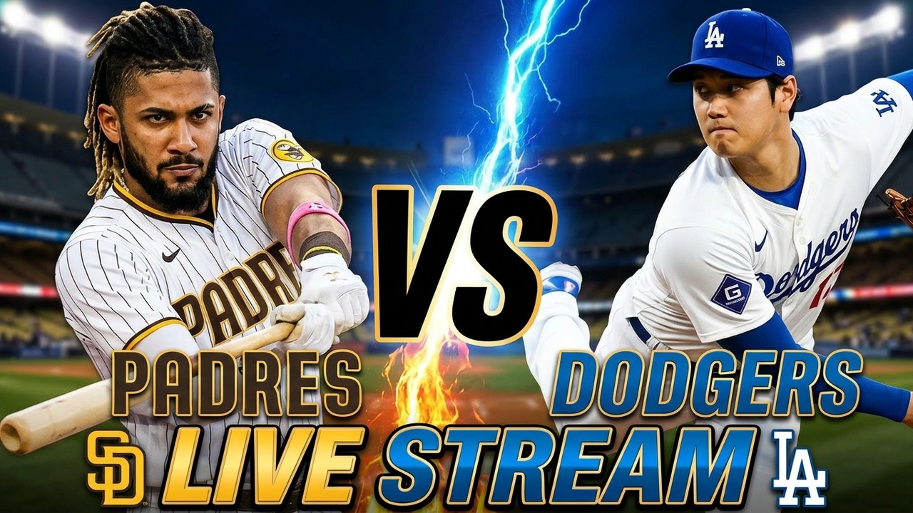 Los Angeles Dodgers vs San Diego Padres MLB Live Stream