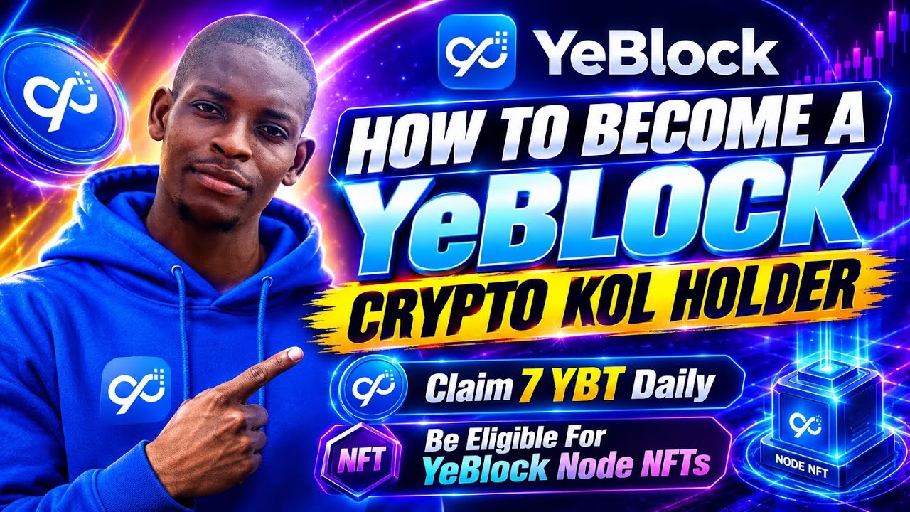 YeBlock KOL Program Explained | Claim 7 YBT Every Day🔥