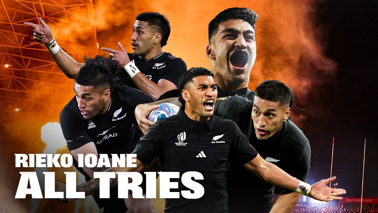 Rieko Ioane: Every EXPLOSIVE Try Compilation 🔥