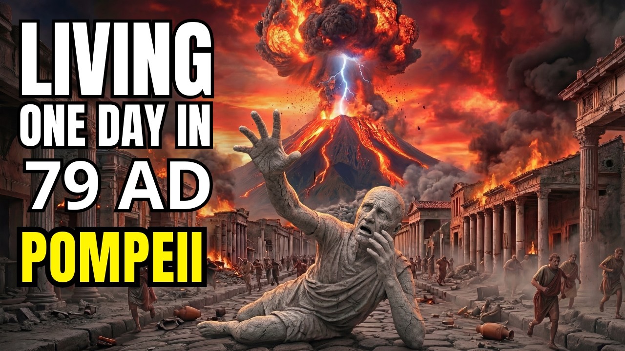Living One Day in Pompeii 79 AD— The Richest People in Pompeii Were the First to Fall