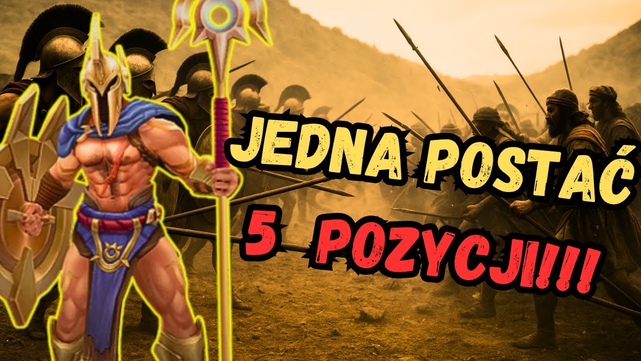 POTĘŻNY SPARTANIN NA 5 POZYCJACH!!!
