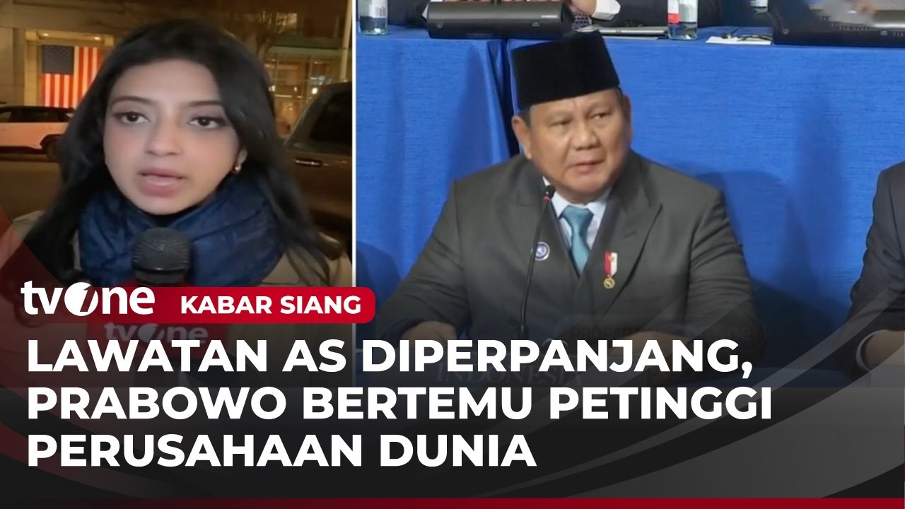 Presiden Prabowo Perpanjang Lawatannya ke AS untuk Bertemu Sejumlah Petinggi Perusahaan