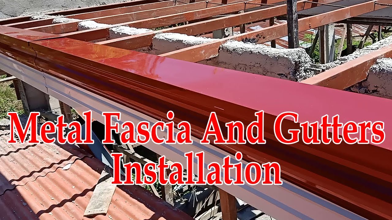 Pagawa ng metal fascia at gutter | DIY
