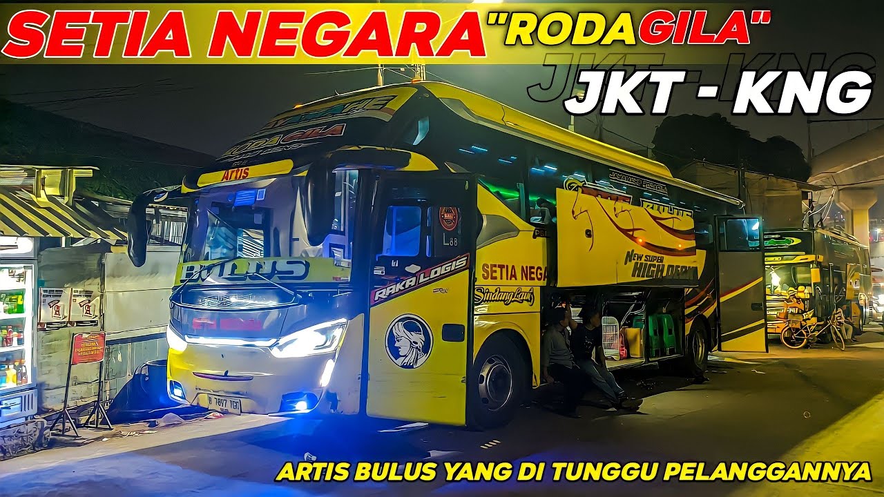 JAYAMAHE RODA GILA❗ BUS BALAP SINDANG LAUT ,PENUMPANG NYA RELA MENUNGGU❗🛑