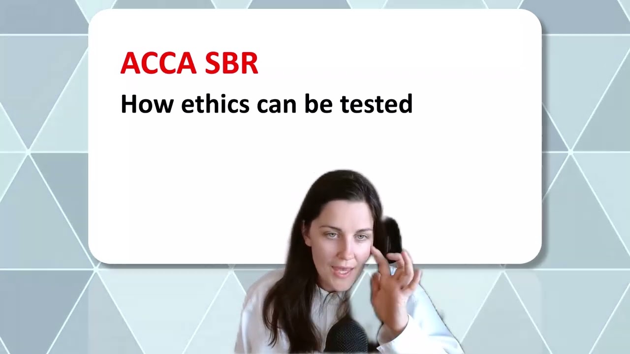 SBR Made Easy: How ethics can be tested in SBR