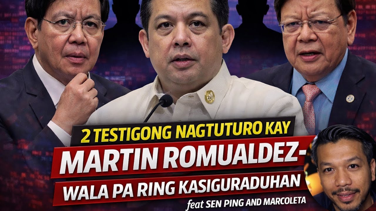 2 TESTIGONG NAGTUTURO KAY MARTIN ROMUALDEZ- WALA PA RING KASIGURADUHAN feat SEN PING AND MARCOLETA