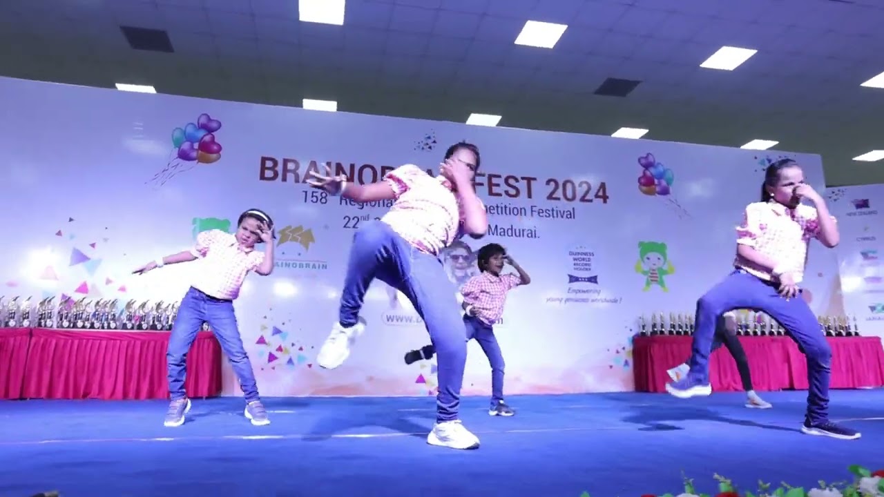 Girls Vibe⚡💥 | BRAINOBRAINFEST 2024 | MADURAI