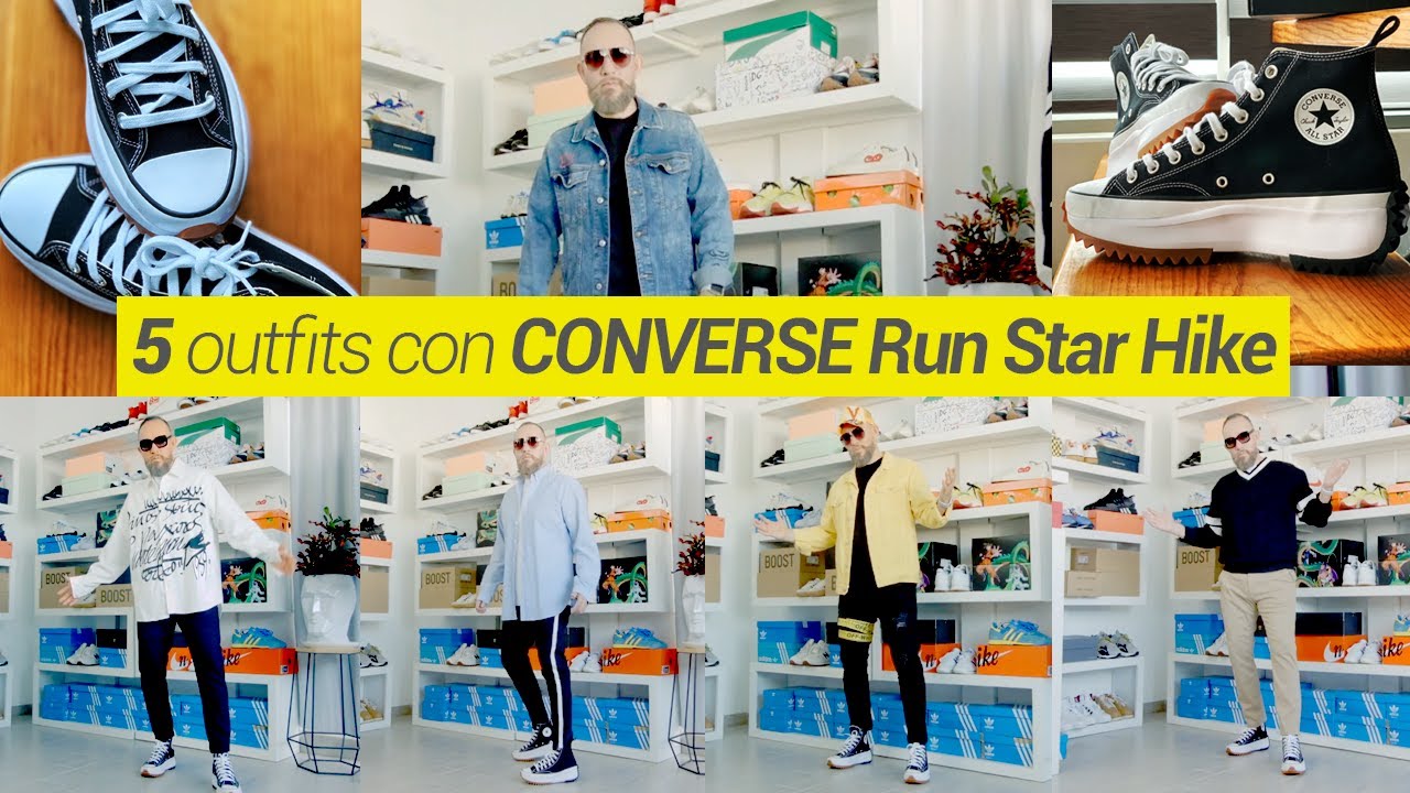 Como vestir CONVERSE Run Star Hike Hi 2021 - T2 EP9