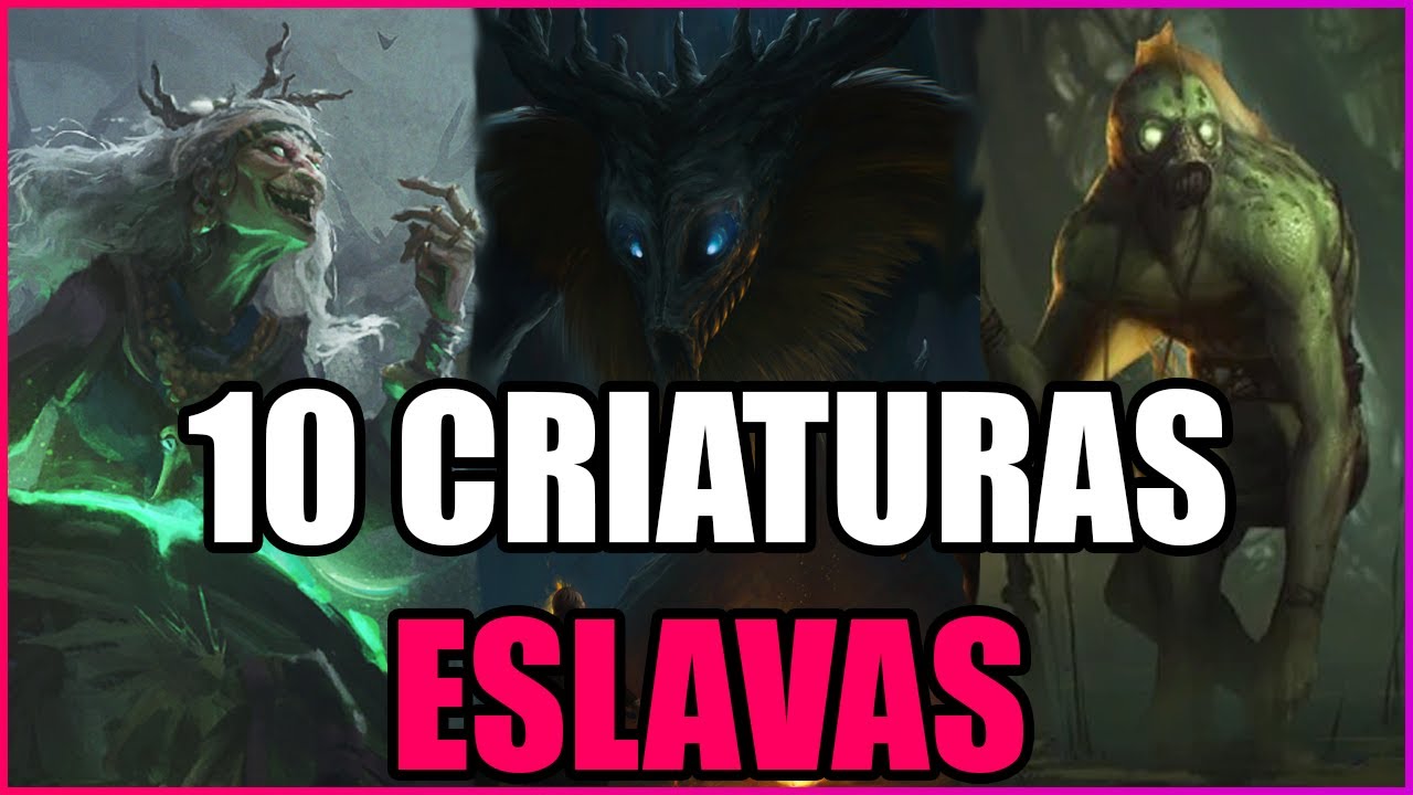 10 CRIATURAS BIZARRAS DA MITOLOGIA ESLAVA - TIER LIST