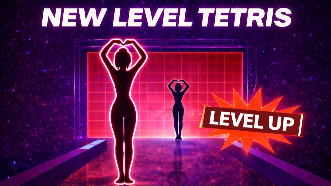 HUMAN TETRIS Immersive Interactive Warm Up | 99% FAIL THIS CHALLENGE