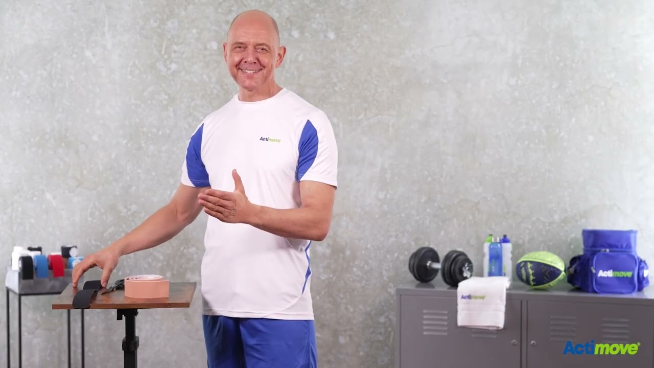 Vendaje kinesiológico para la estabilización de la muñeca | Actimove